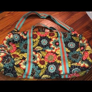 Vera Bradley retired small duffel bag